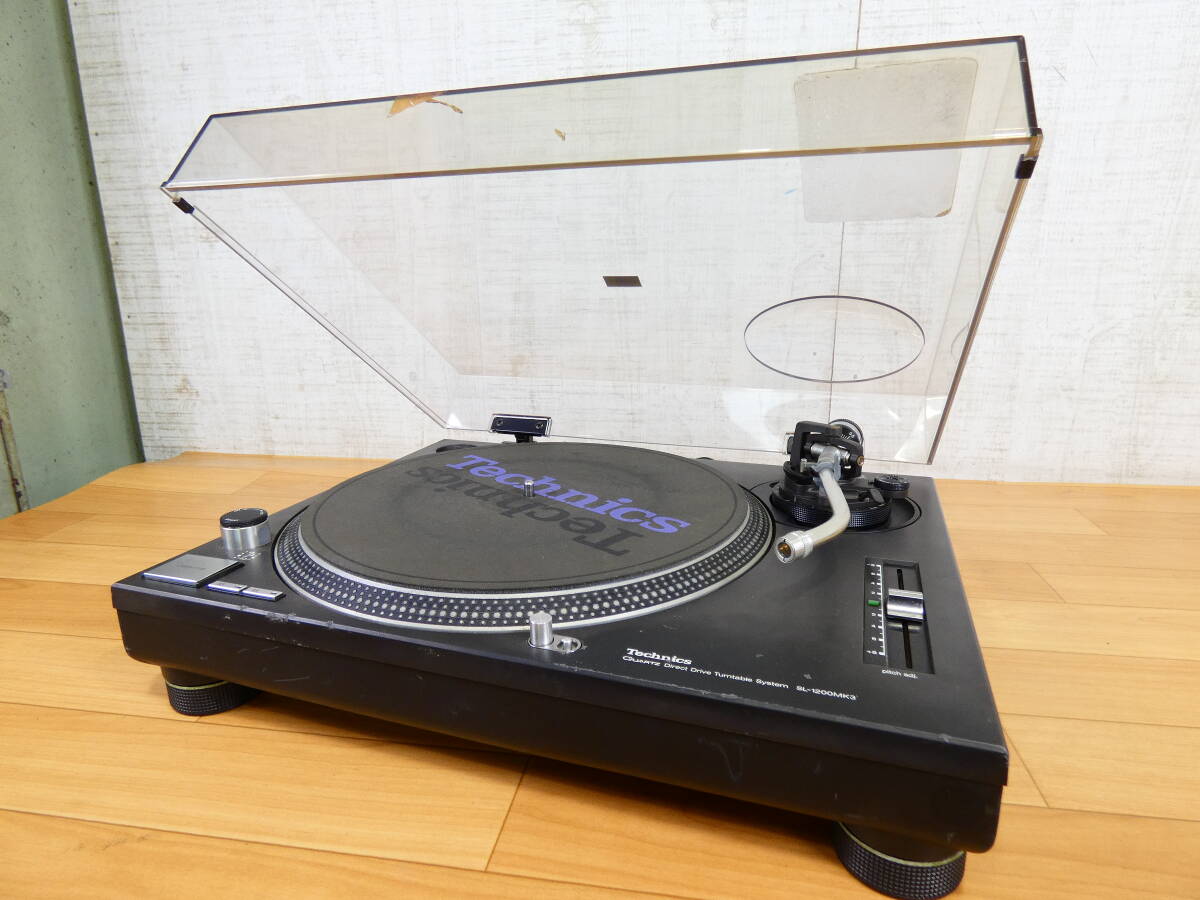 Technics テクニクス SL-1200MK3 ターンテーブル 音響機器 機材 @120 (7)