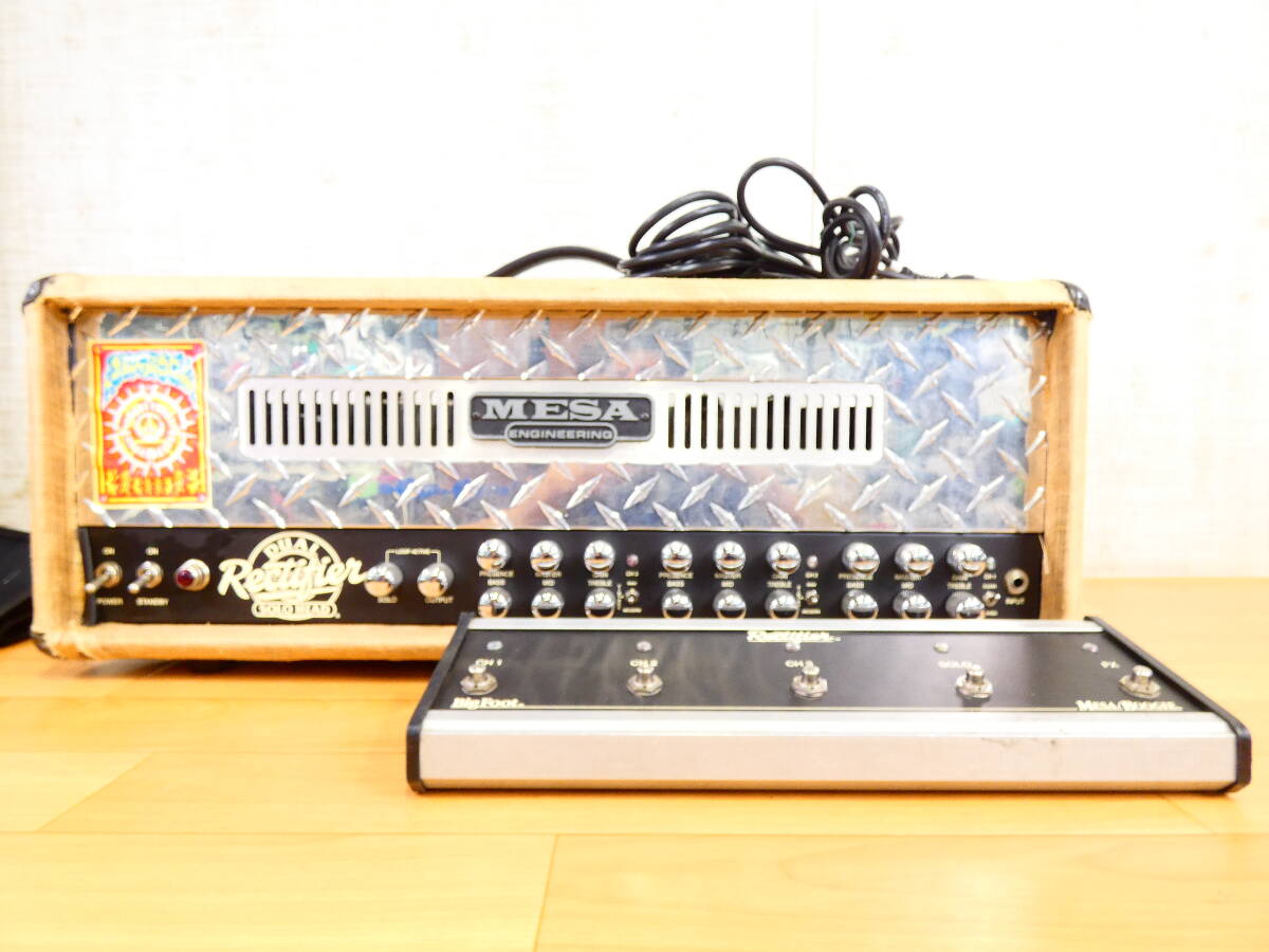 Mesa Boogie Dual Rectifier SOLO HEAD 100 ギターヘッドアンプ 音響機器 機材 ※現状渡し/音出し可！ @140 (8)