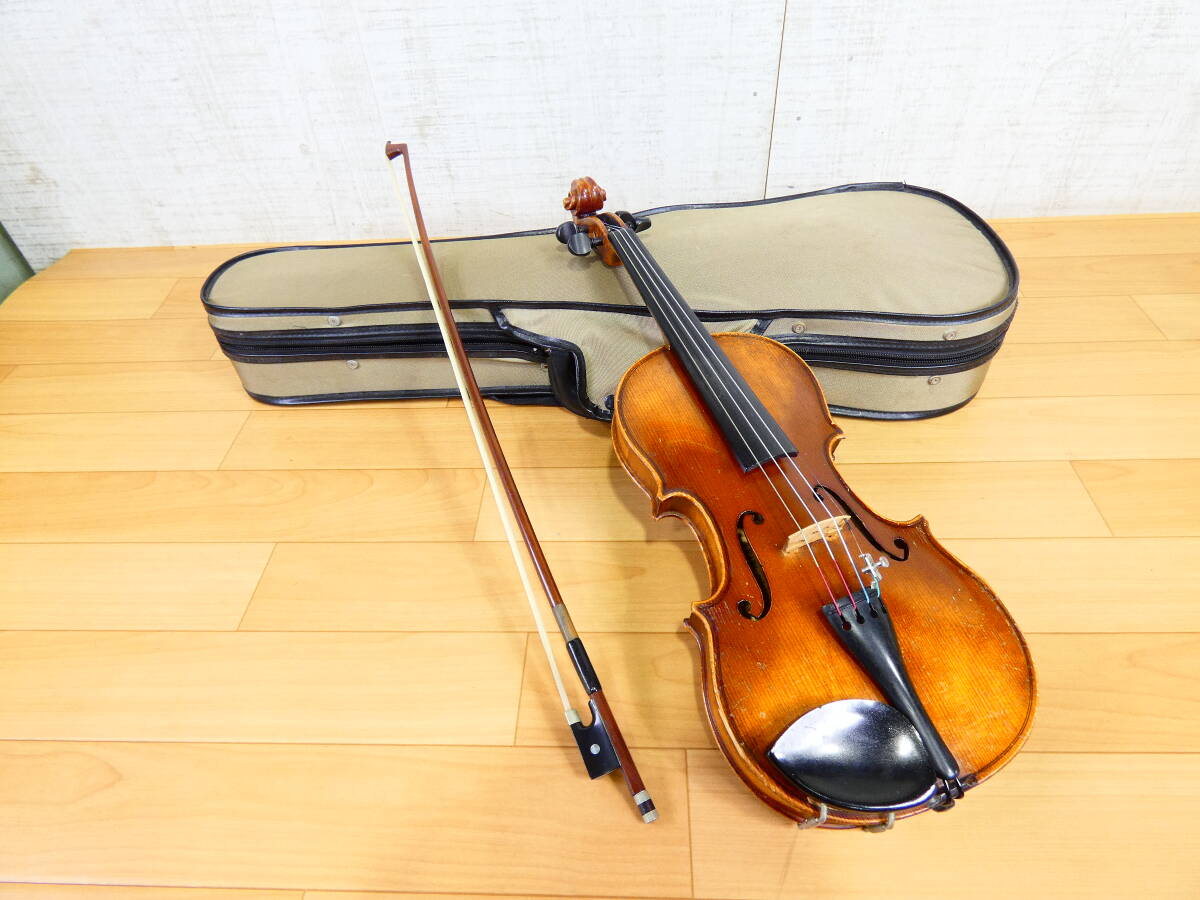 【USED!Karl Hofner バイオリン KH62★カールヘフナー/弓・ケース付き/サイズ表記無し/状態考慮 ※現状品＠120（7）】