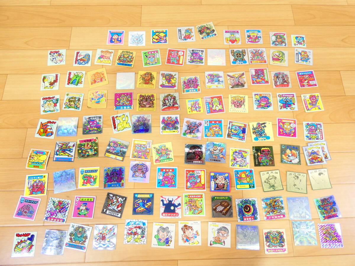 ◎ジャンク 当時もの フルタ/カバヤなど 食玩シール 100枚超セット まとめて ドキドキ学園/ハリマ王の伝説など 汚れあり ＠送料430円(7)