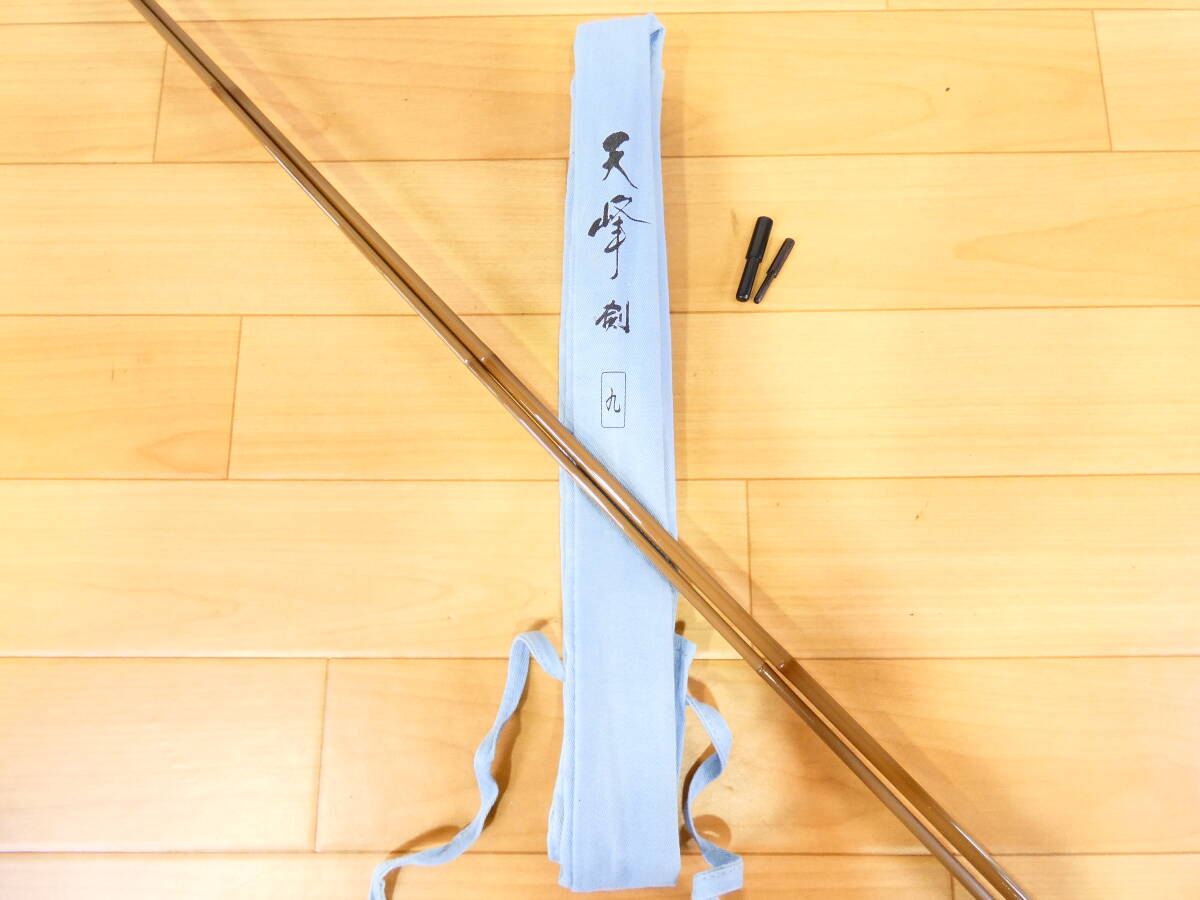【USED!Daiwa ヘラブナ竿② 天峰 剣 九★ダイワ/3本継/仕舞寸法：約98ｃｍ＠120（7）】