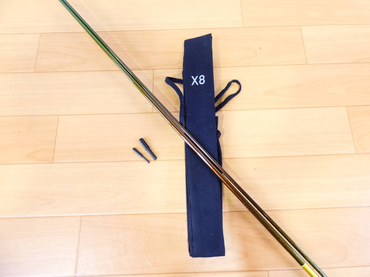 【USED!Daiwa ヘラブナ竿 X8★ダイワ/3本継/仕舞寸法：約88ｃｍ＠120（7）】