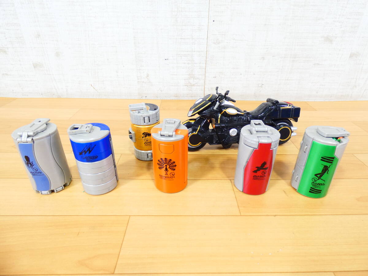(S)◎バンダイ 仮面ライダーオーズ サポートメカ玩具 カンドロイド＆DXトライドベンダー 7点セット まとめて 汚れあり 2010年 ＠80(7)