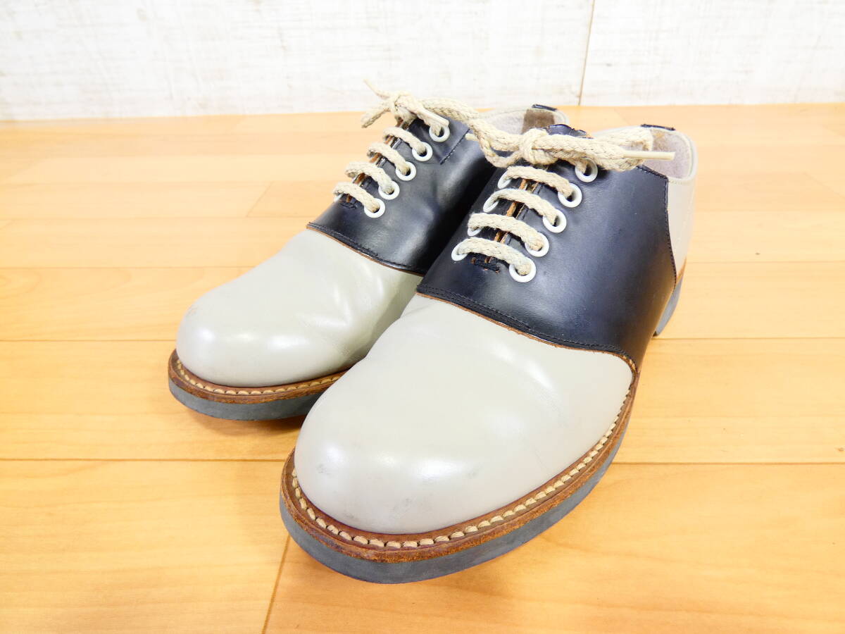 中古品【REGAL】2452 ウィメンズ サドルシューズ★サイズ:24B リーガル/コンビ/バイカラー/ロカビリー@80