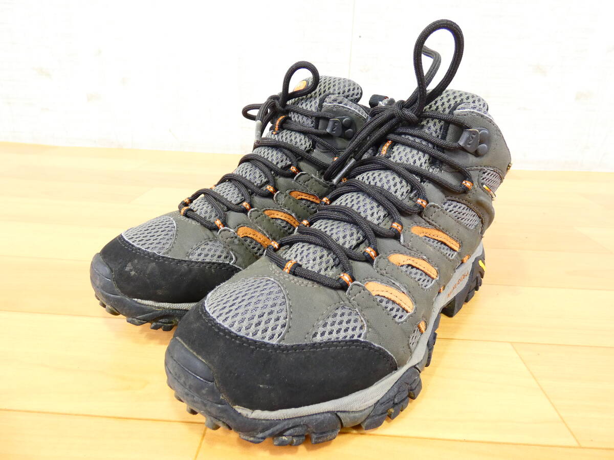 中古品【MERRELL】MOAB MID GORE-TEX★サイズ：US 7 1/2 メレル/モアブミッド/ゴアテックス/要クリーニング/状態考慮@80