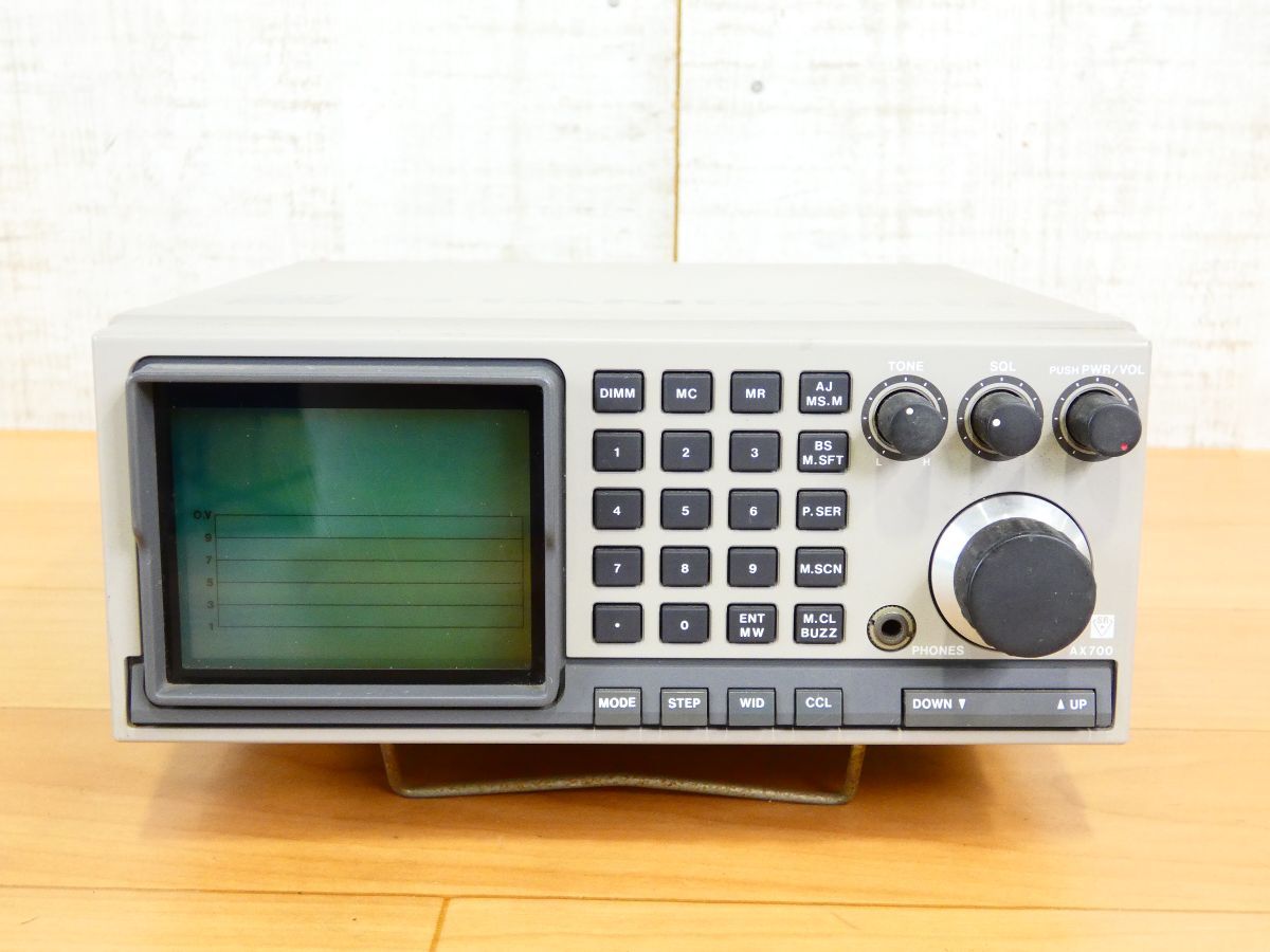 (Tk-5) STANDARD スタンダード AX700 VHF UHF ワイドバンドレシーバー 広帯域受信機 無線機 ※ジャンク ＠60(7)