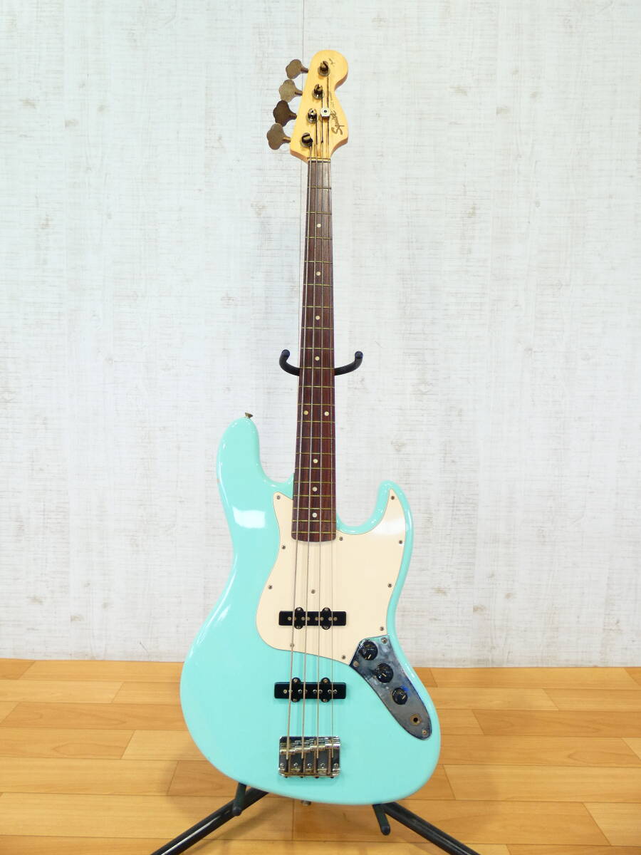 【S) USED!Squier by Fender エレキベース JAZZ BASS★スクワイヤー/ジャズベース/ケース無し ※現状品＠170（7）】