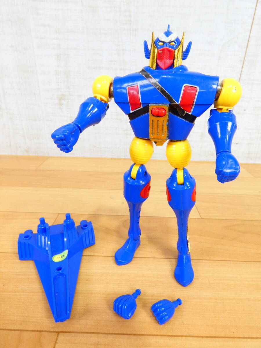 (S)◎ジャンク 当時もの 旧タカラ ロボット玩具 マグネモ11シリーズ マグネロボ ガ・キーン 全高約21cm 欠品あり パーツ取りに ＠60(7)