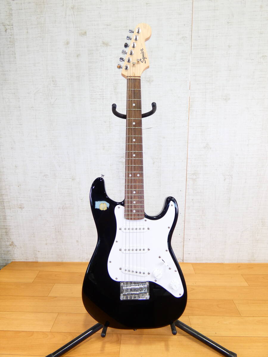 【USED!Squier by Fender エレキギター Mini★スクワイヤー/フェンダー/ストラト/ミニ/ケース無し＠140（7）】