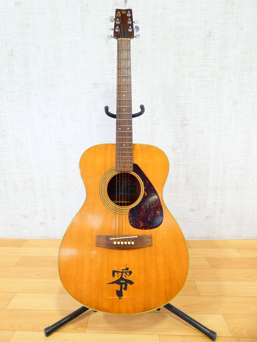 【S) USED!YAMAHA アコギ/社外ケース付き FG-200F★ヤマハ/アコギ/黒ラベル/ケース無し/状態考慮 ※現状品＠170（7）】