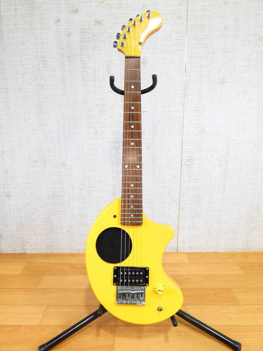 【USED!FERNANDES アンプ内蔵ミニギター ZO-3★フェルナンデス/ぞーさん/ケース無し＠140（7）】