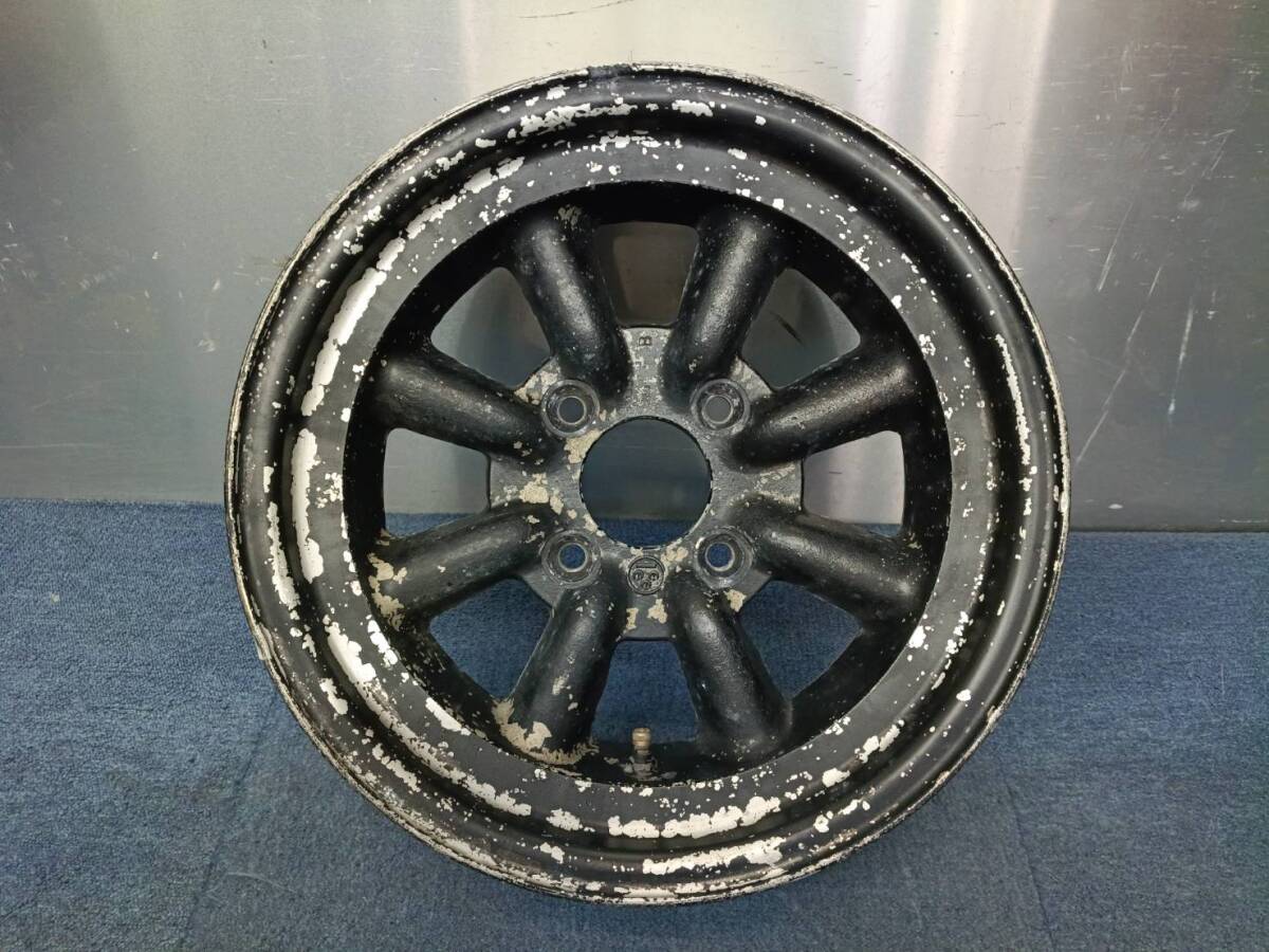 ★希少品★塗装品★ ワタナベ TYPE-B 14×7J +10(手計測) 4H-114.3 1本 旧車等