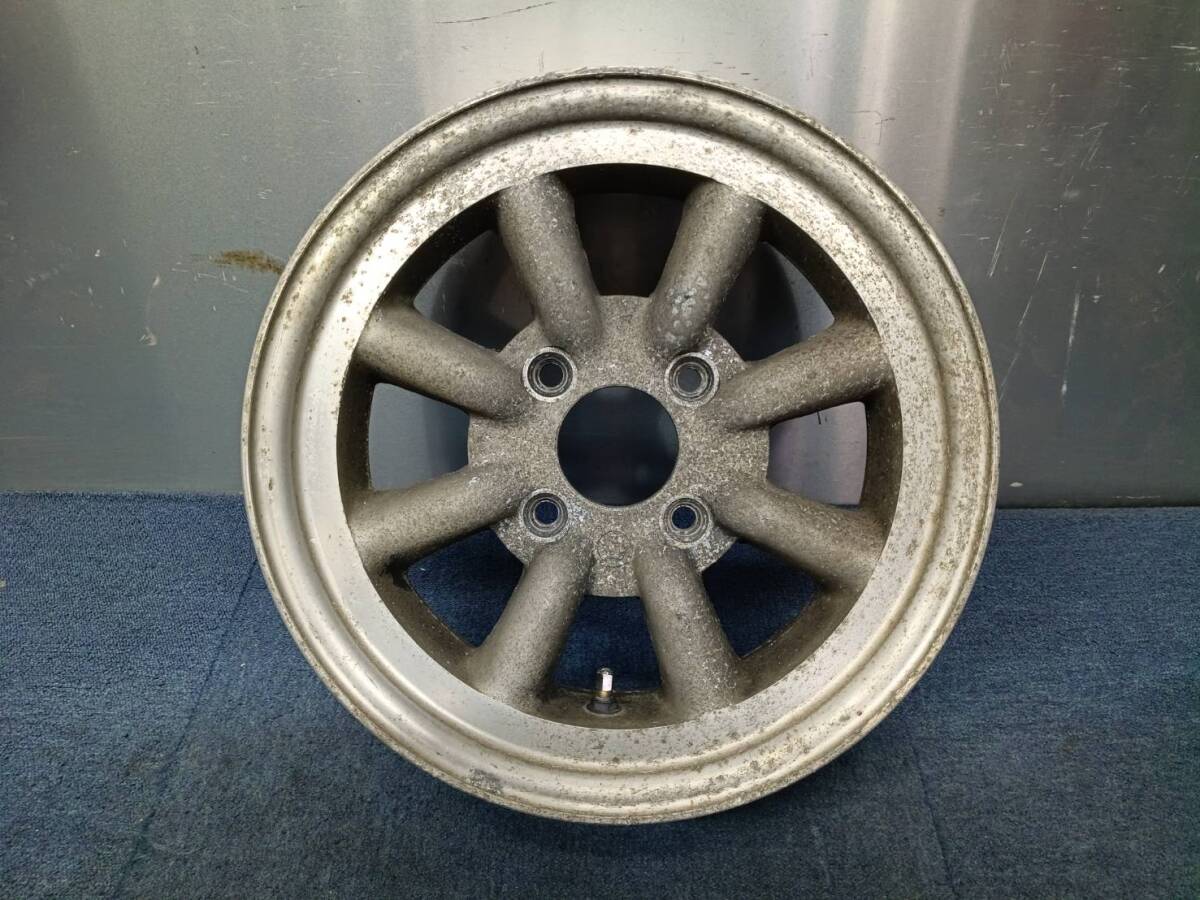 ★希少品★当時物★ ワタナベ Aタイプ 14×6J +19(手計測) 4H-114.3 1本 旧車等
