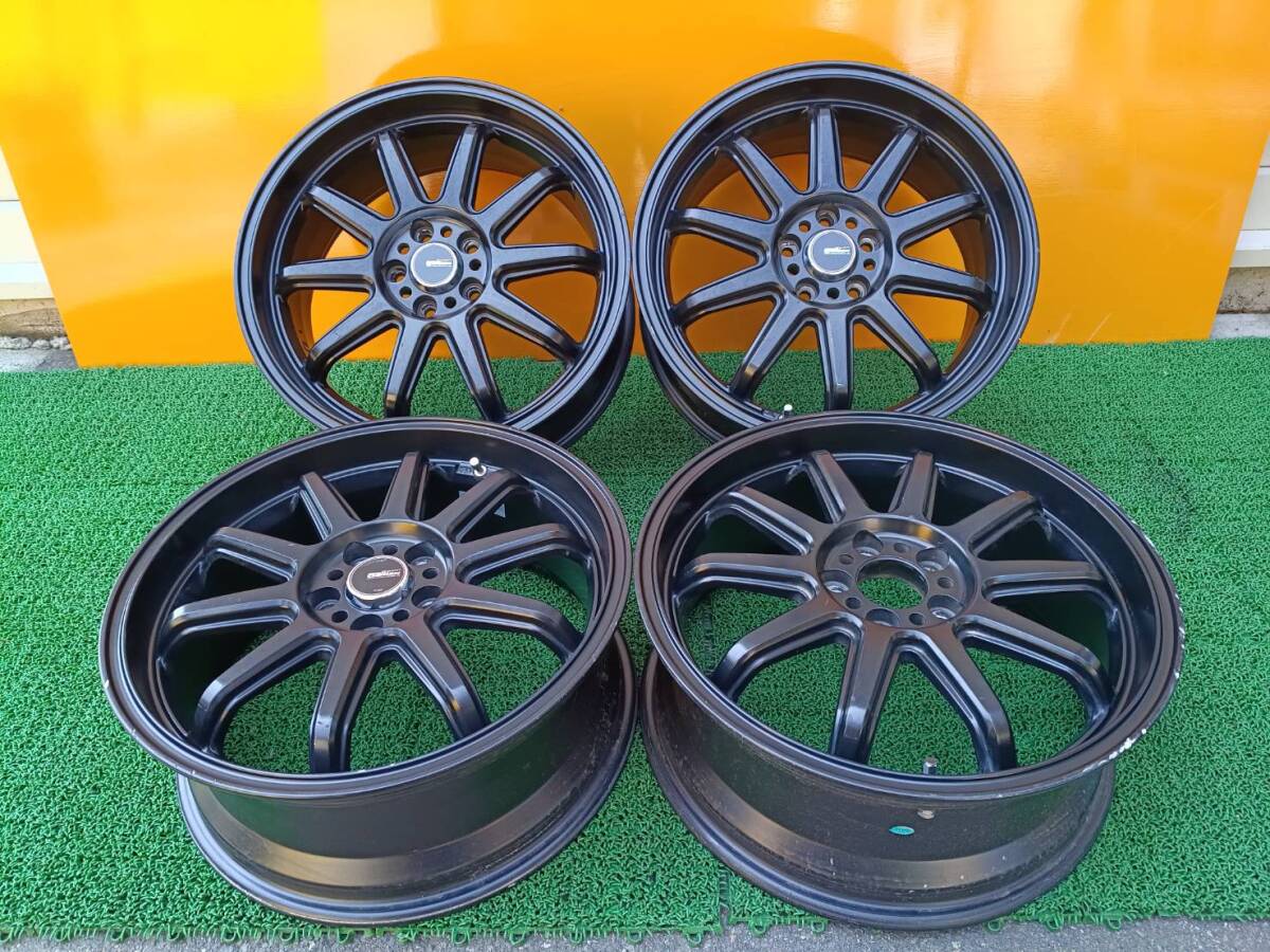 ★希少品★ 5ZIGEN FIREBALL 17×7J +45 5H-100 4本セット インプレッサ・86・BRZ等