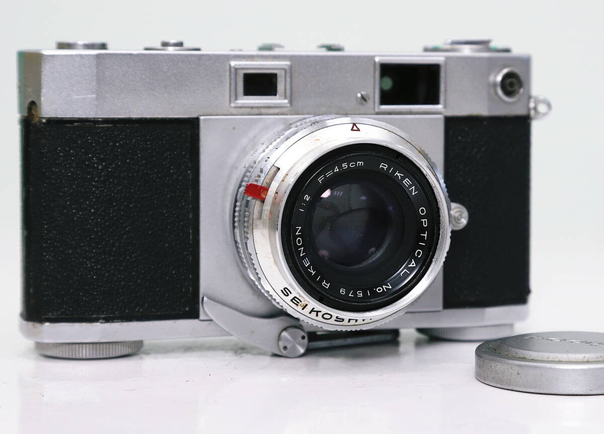 Ricoh 35 Deluxe RIKENON 4.5cm/2 レンズキャップ　　現状渡し