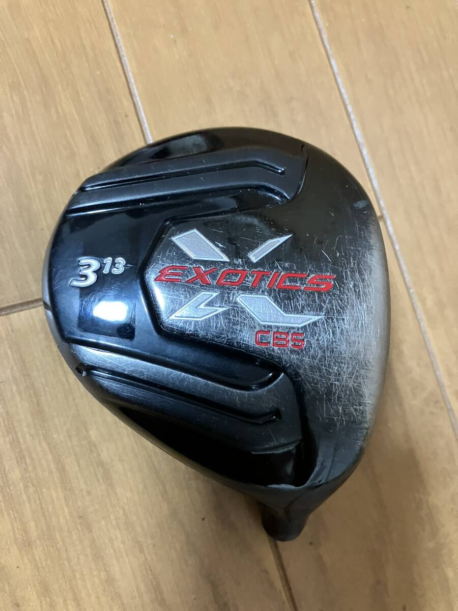 CB５ 3w＋（13°）Tour Edge ツアーエッジ EXOTICS エキゾティクス 