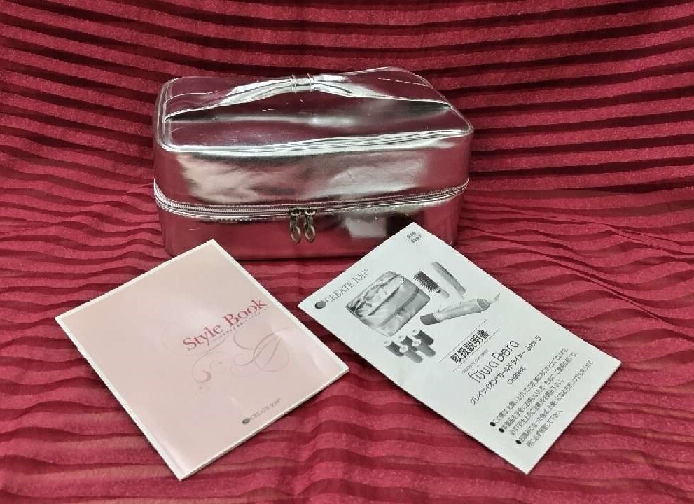 1円～【美品】CREATE ION CURL DRYER fuwa Dora クレイツイオン カールドライヤー ふわドラ 3699PR ソフトケース付き ※通電確認済み 80