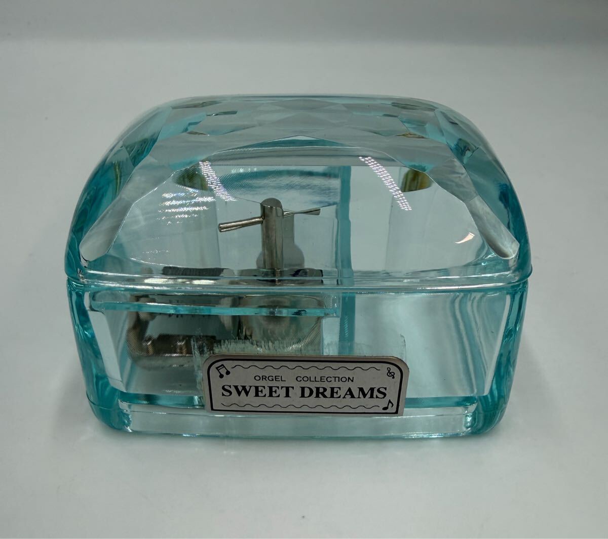SWEET DREAMS オルゴール クリスタル風 アクリルケース インテリア 置物 オルゴールコレクション 動作未確認　　　　　夜空ノムコウ