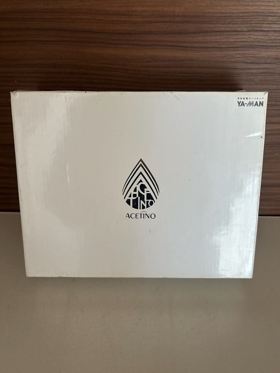 60 お35 7.12 使用歴小　美品　アセチノメガシェイプ保管用保証書付IB-24 YA-MAN