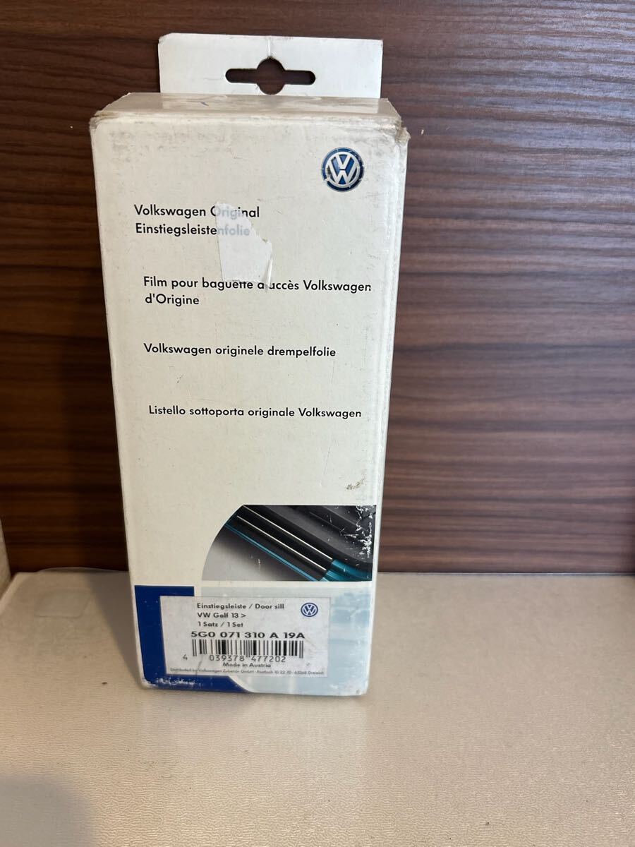 60 7.21.26 お48 未使用保管品　Einstiegsleiste/ Door sil lVW Golf 13 1 Satz / 1 Set 5G0071 310 A 19A Volkswagen Original