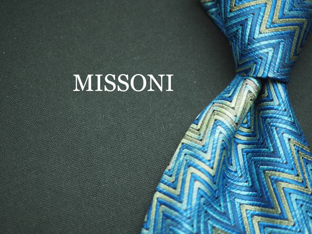 美品【MISSONI ミッソーニ】 J 2865 SILK ブランド ネクタイ 古着 良品 転売 仕入