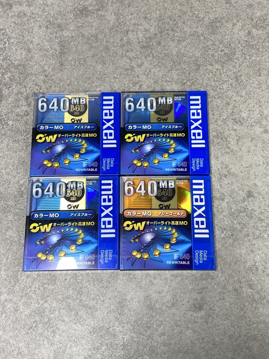 maxell MOディスク　640MB まとめ売り