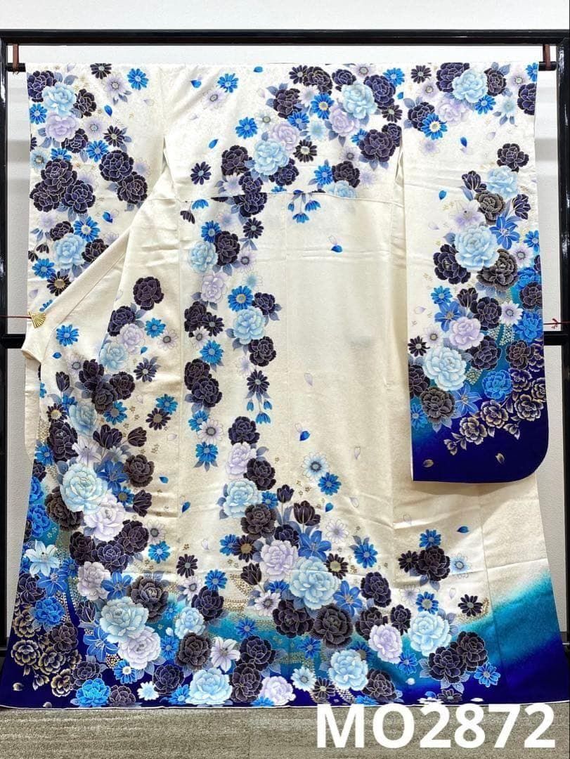 振袖 豪華 金駒 金彩 紋意匠 身丈165cm 撥水加工済 MO2872