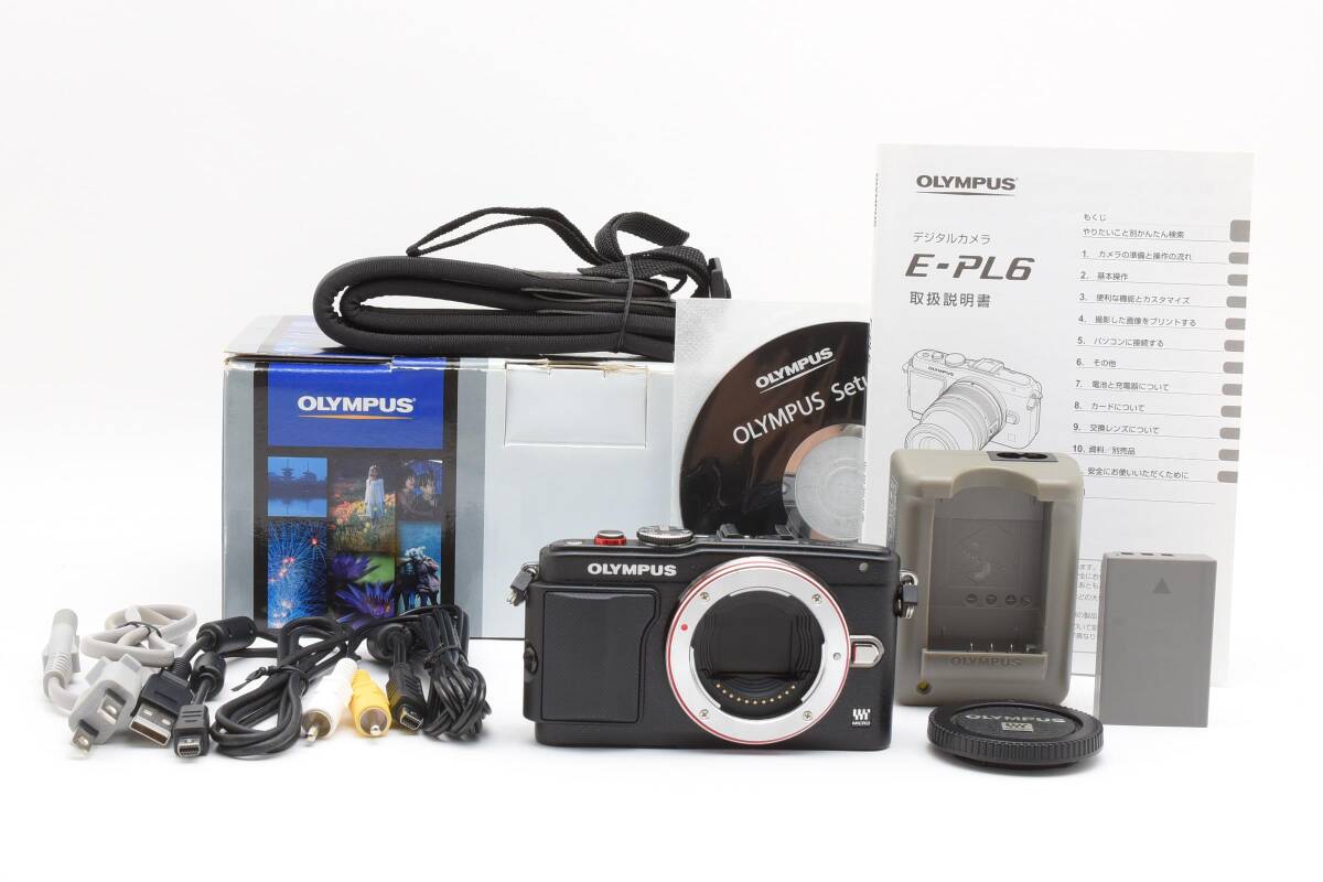 OLYMPUS　PEN　Lite　E－PL6　ボディ　ブラック　No.1433