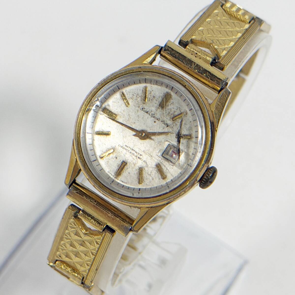 【54418V】稼働品 SEIKO SPORTS LADY 腕時計 手巻き式 レディース ヴィンテージ 経年保管品 現状品