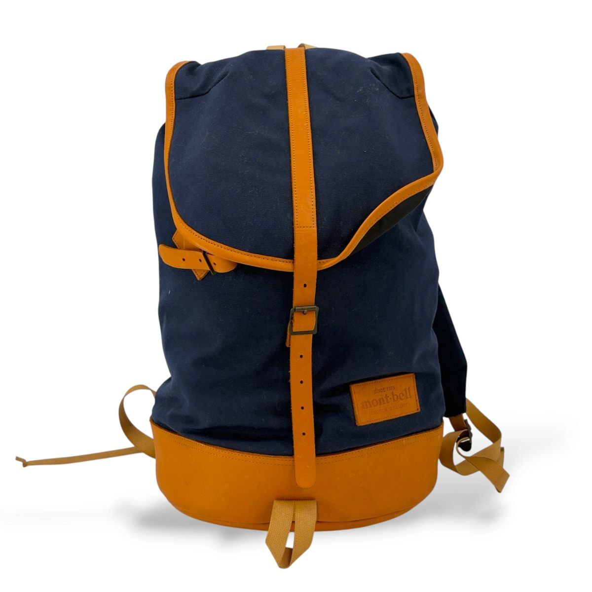 mont-bell モンベル French Guide Pack フレンチガイドパック バックパック リュック サック ネイビー 鞄 かばん アウトドア 登山 古着