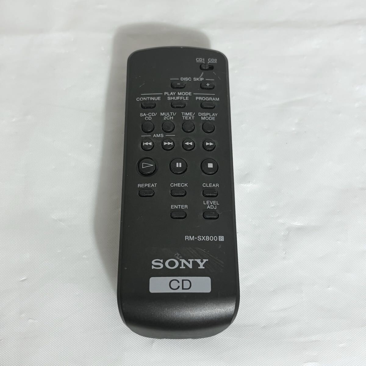 SONY CDプレーヤー用リモコン RM-SX800