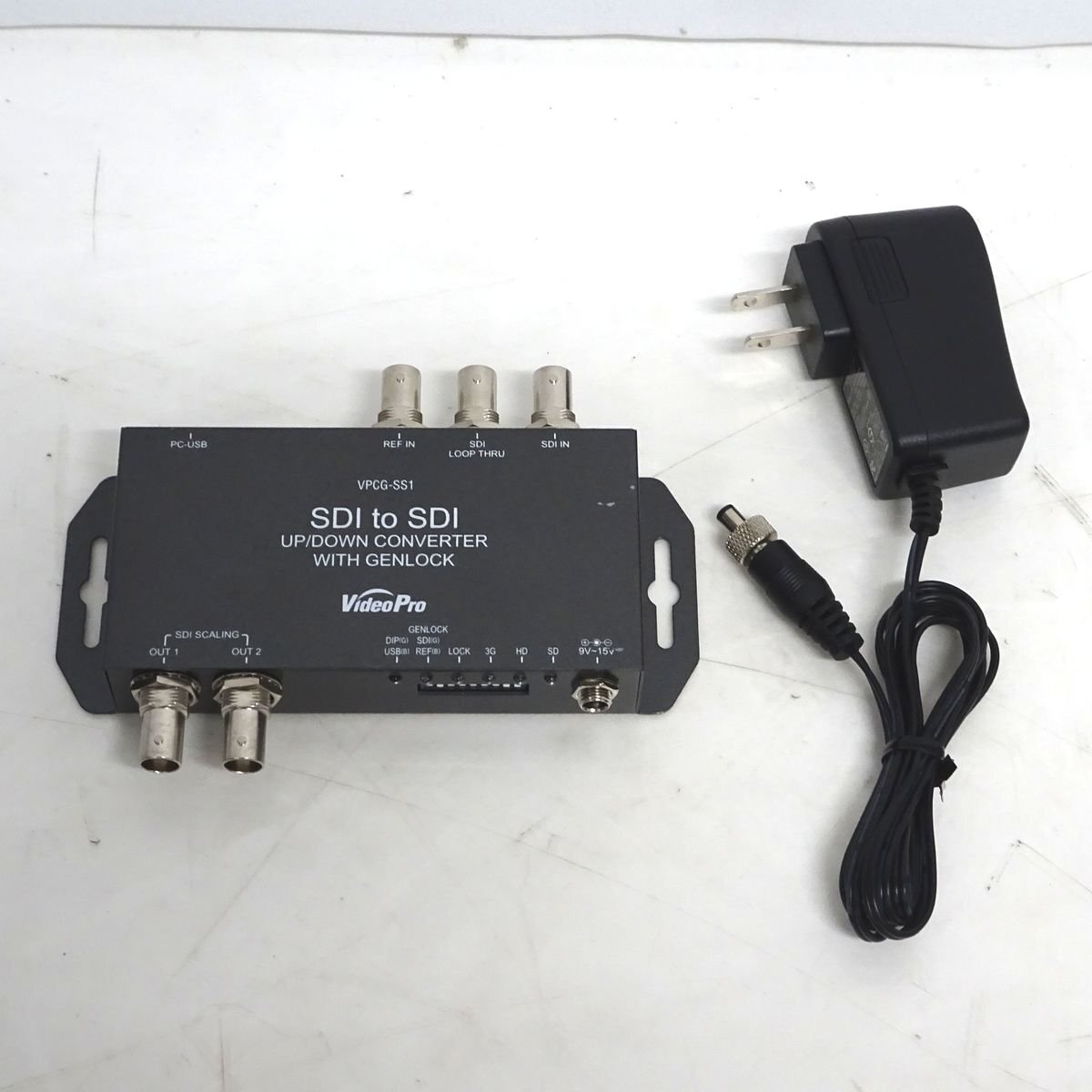 MEDIAEDGE VideoProシリーズ VPCG-SS1 SDI to SDI アップ・ダウンコンバーター 3G-SDI HD-SDI 対応【中古/正常動作品】#432491