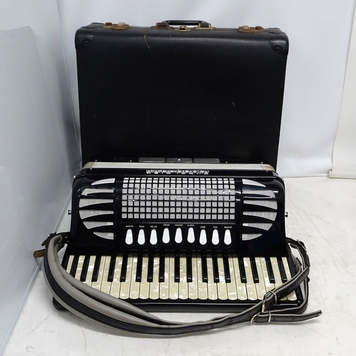 EXCELSIOR Model 310 アコーディオン イタリア製 ケース付き (動作動画掲載)【中古/動作現状品】#414752