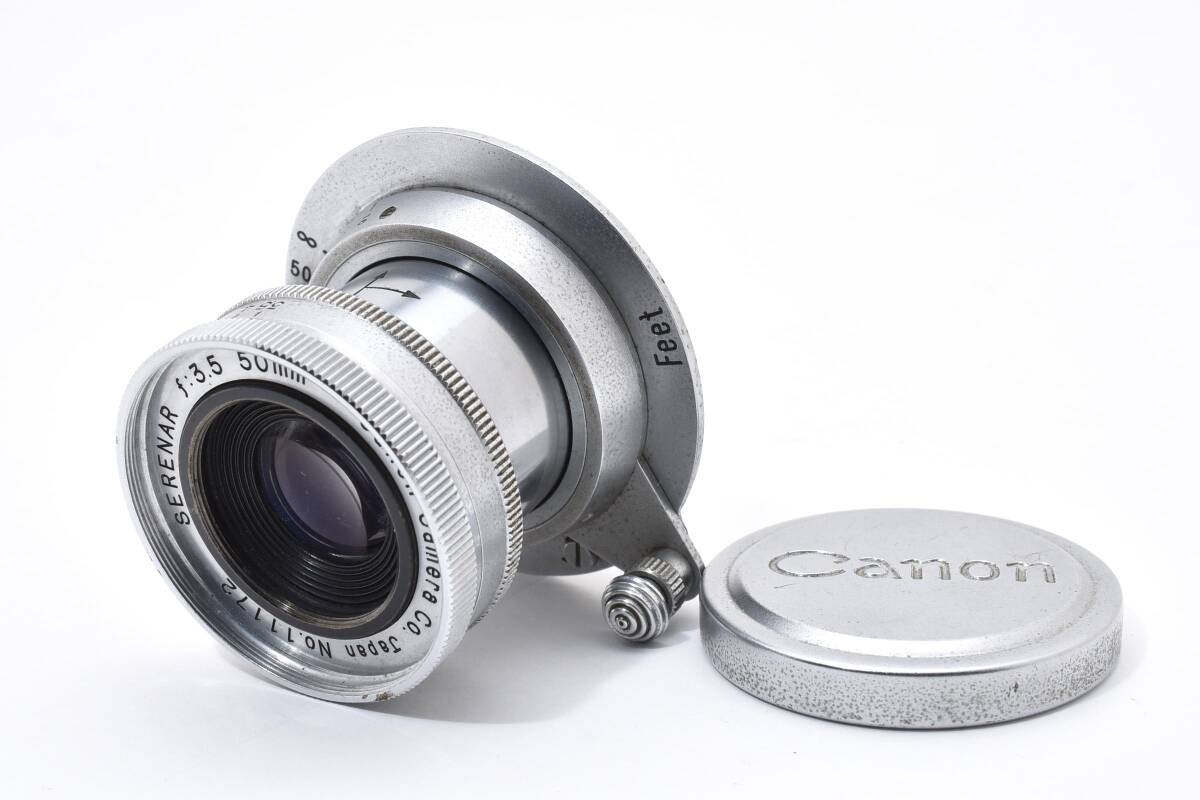 Canon SERENAR 50mm F3.5 キャノン Lマウント L39 レンズ #4573