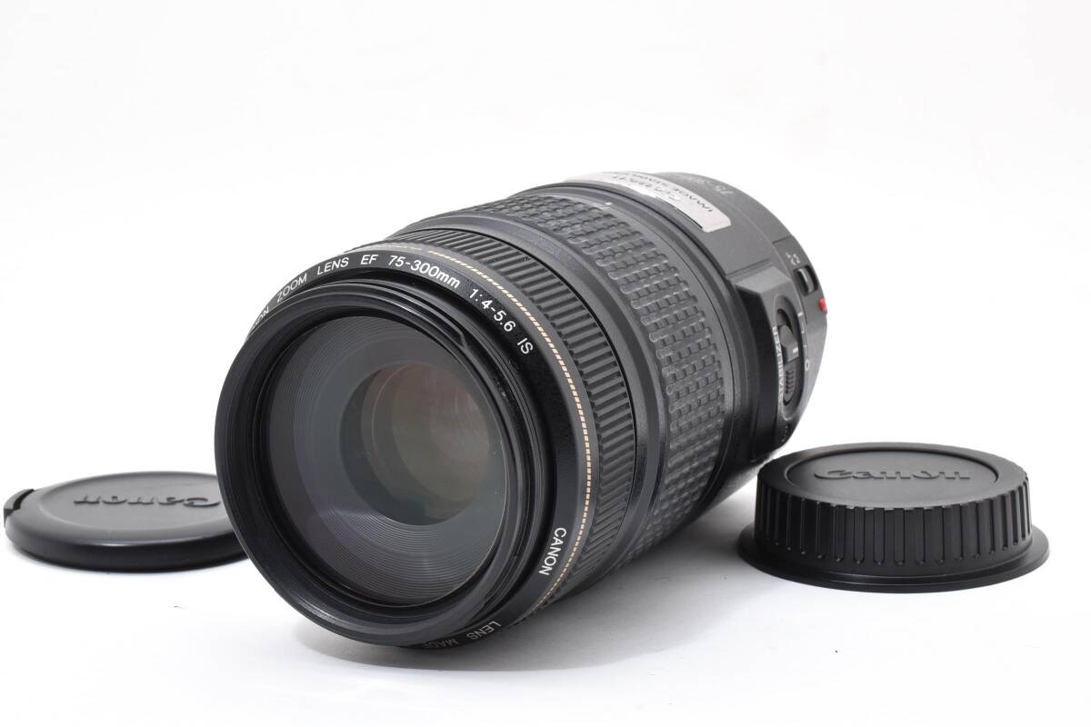Canon EF 75-300mm F4.5-5.6 IS USM キャノン 望遠ズームレンズ #4557