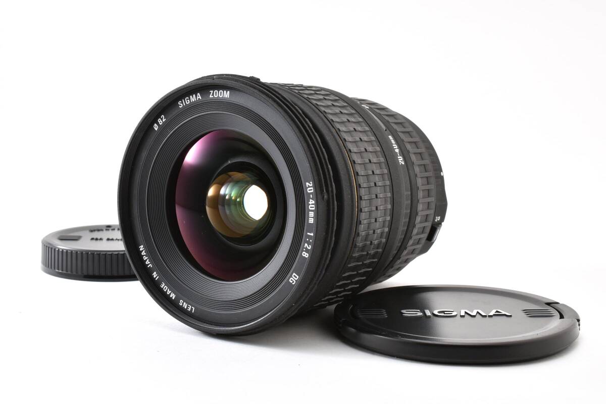 SIGMA 20-40mm F2.8 EX DG ASPHERICAL IF シグマ CANON キヤノン EFマウント ズームレンズ #4618