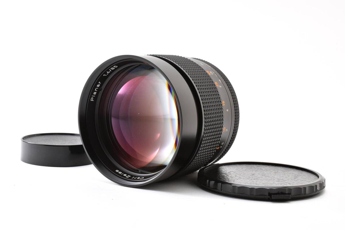 CONTAX Carl Zeiss Planar 85mm F1.4 AEG コンタックス MFレンズ #4622