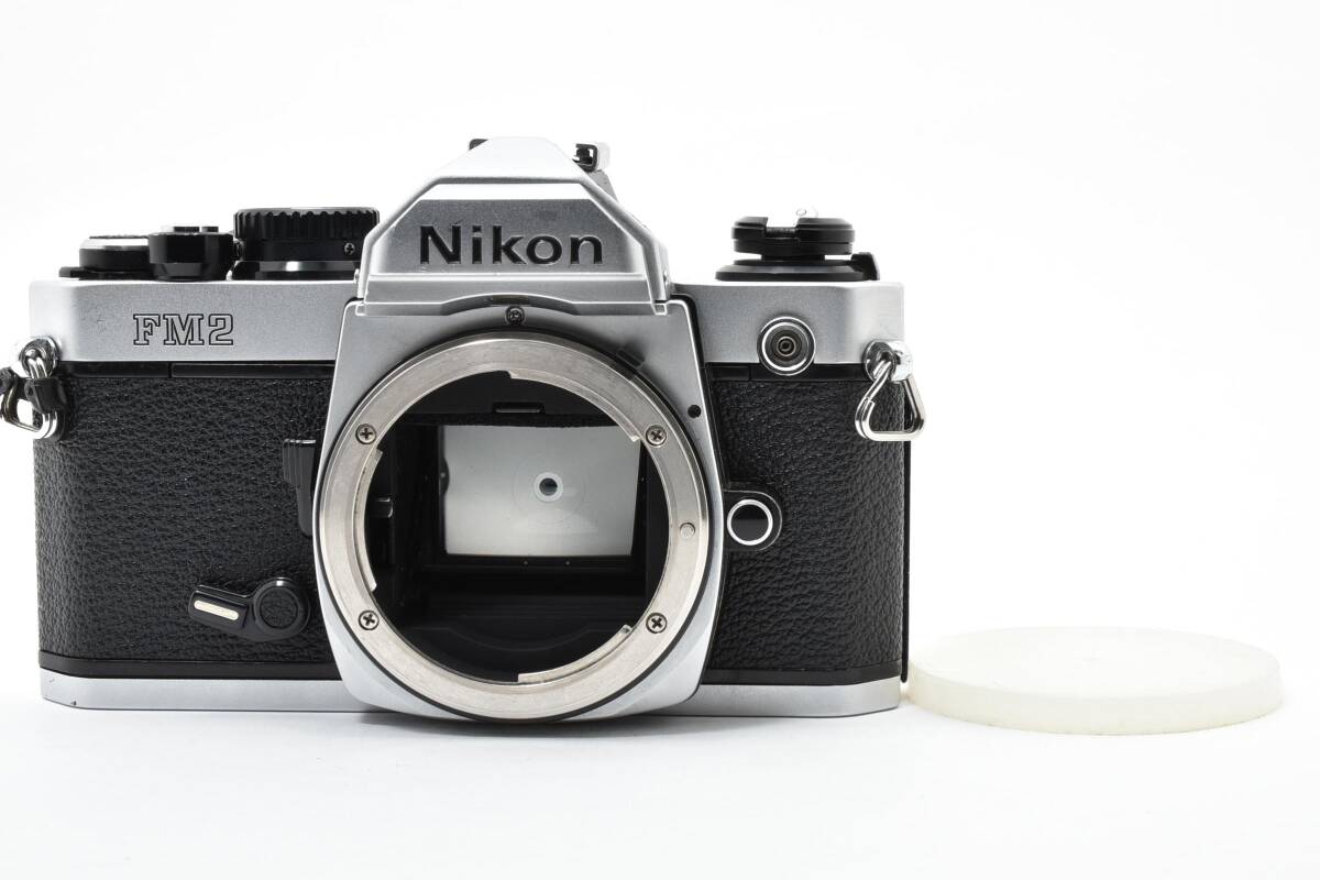 Nikon New FM2 シルバー ボディ ニコン マニュアルフォーカス 一眼レフカメラ #4548