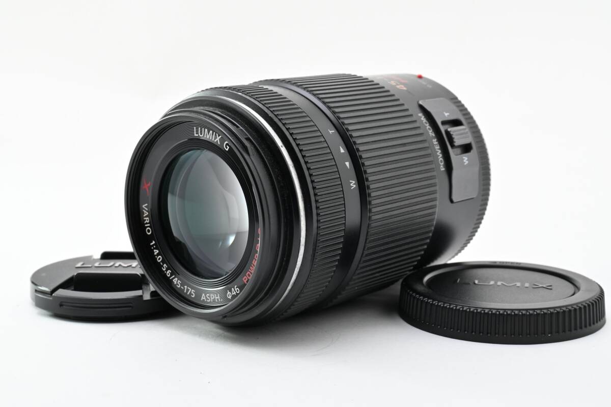 Panasonic LUMIX G X VARIO PZ 45-175mm F4.0-5.6 ASPH. POWER O.I.S. ブラック パナソニック 望遠ズームレンズ #4662