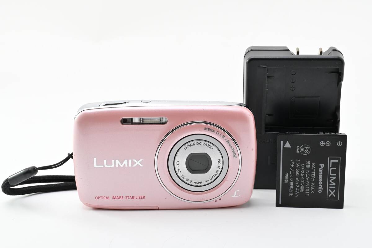 Panasonic LUMIX DMC-S1 ピンク パナソニック コンパクトデジタルカメラ #4666