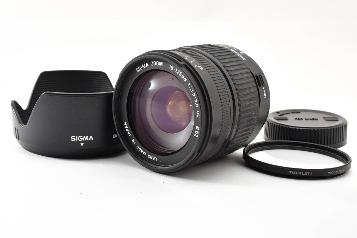 SIGMA シグマ DC 18-125mm F3.5-5.6 D レンズ #4693