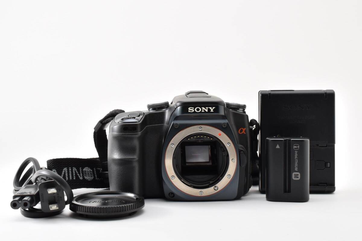 SONY α100 DSLR-A100 ボディ バッテリー #4682