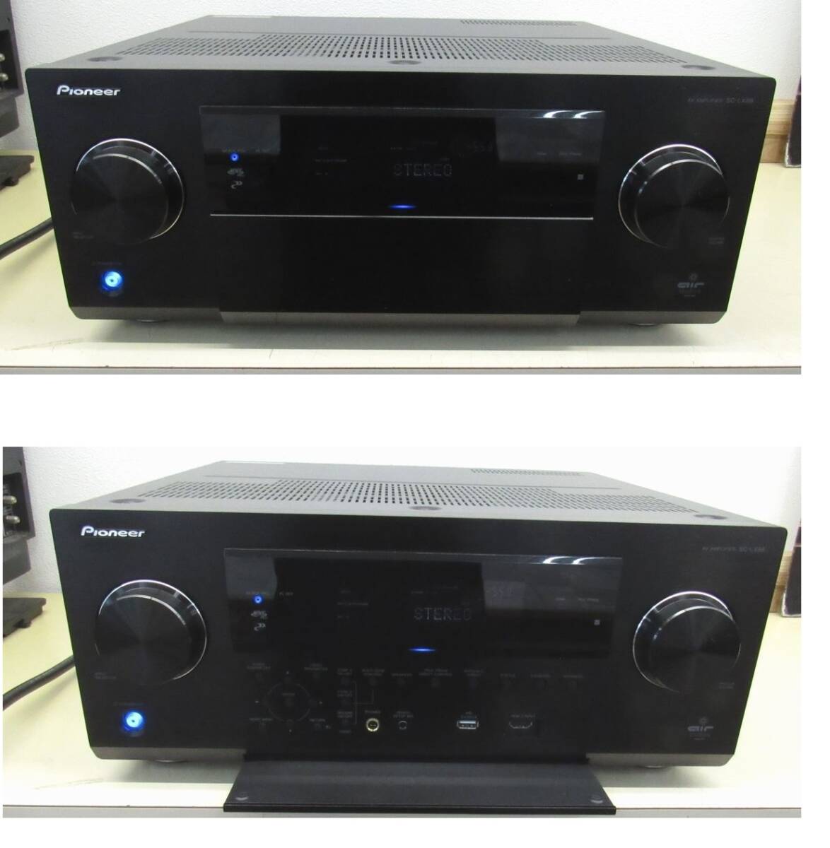 ■ BFe 説明変更あり Pioneer パイオニア SC-LX88 リモコン付 18kg 高音質 AVアンプ スイッチデザインカバー折れ CD端子入力 音出確認済 W7