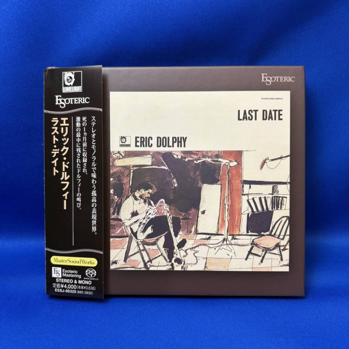 ESOTERIC エソテリック 名盤復刻 SACD エリック・ドルフィー ERIC DOLPHY / LAST DATE ESSJ-90325 1回のみ再生