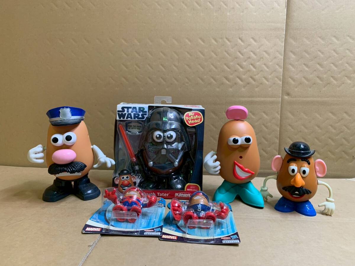 7＃W/P368L　ミスターポテトヘッド　Mr. Potato Head フィギュア トイストーリー マーベル まとめ 未開封品有　現状/未確認　100サイズ