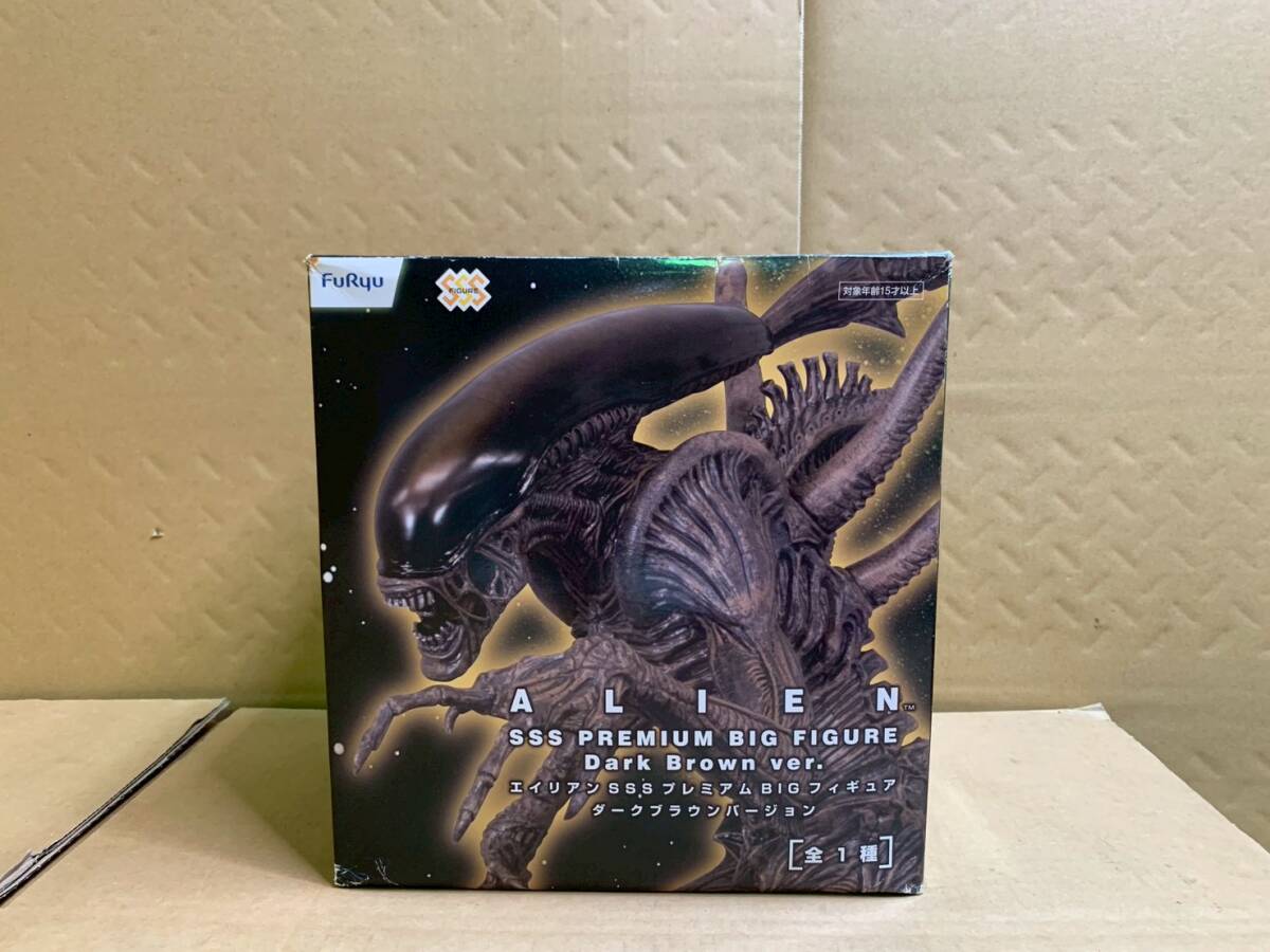 7＃W/P380L　フリュー SSSプレミアム BIGフィギュア エイリアン Dark Brown Ver.　中身未開封　現状/未確認　80サイズ