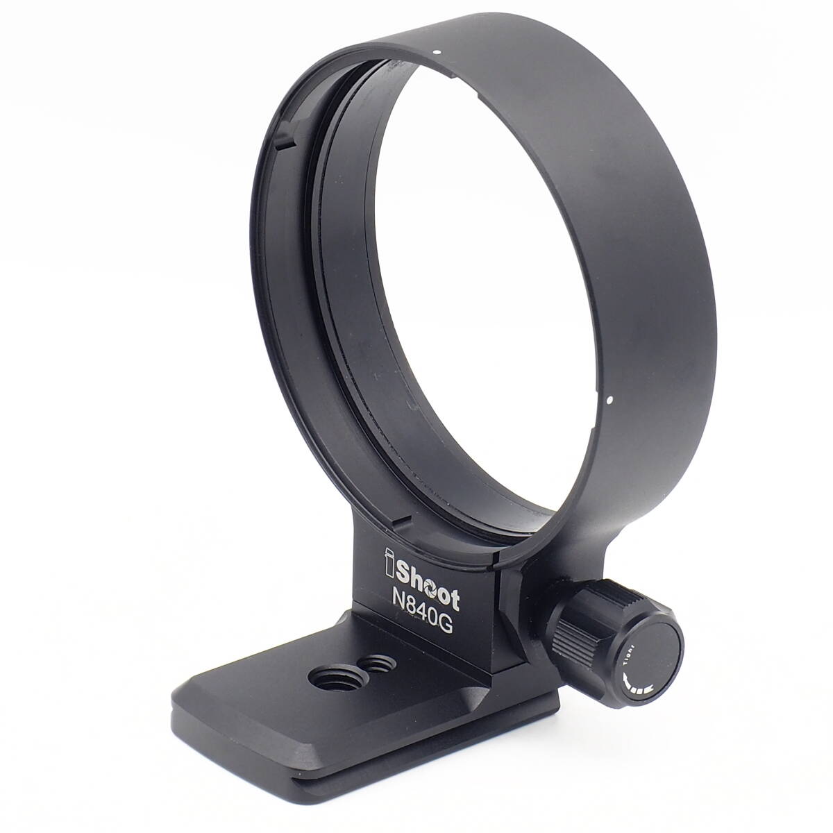 AF-S NIKKOR 80-400mm f/4.5-5.6G ED VR 対応 リング式三脚座 iShoot N840G アルカスイスQRプレート対応 導入しやすい価格の 中古良品