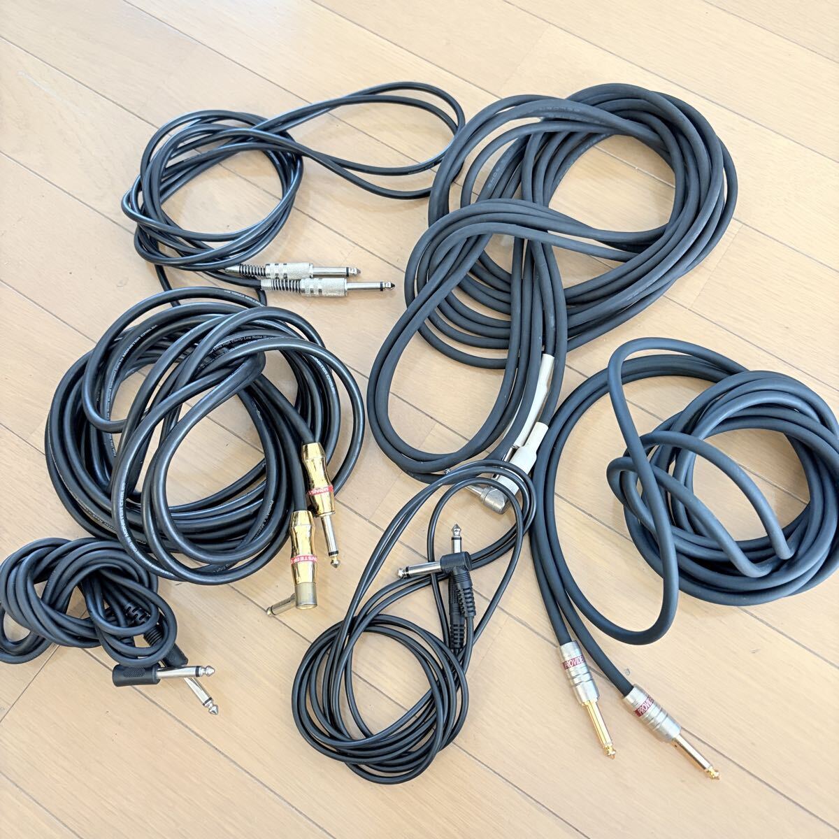 ギターシールド 音楽系　ケーブル まとめ売り Providence Monster Cable 等　未識別　ジャンク