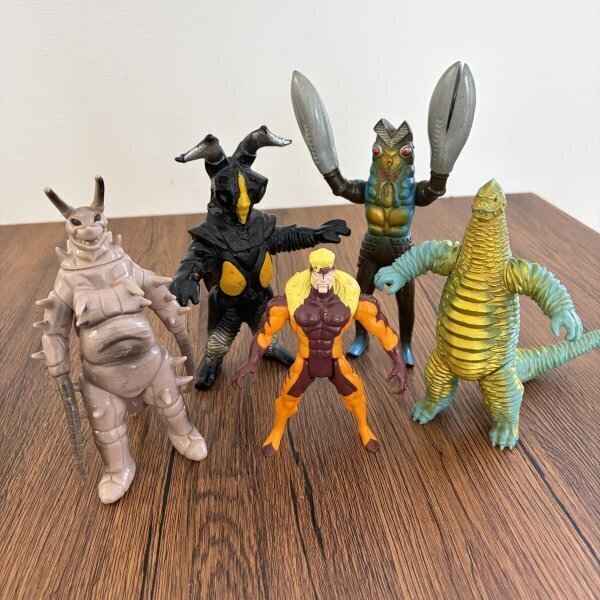 バンダイ ウルトラ怪獣 ソフビ まとめ売り5体 当時物 1983 1989 昭和レトロ 怪獣 フィギュア ヴィンテージ コレクション ジャンク