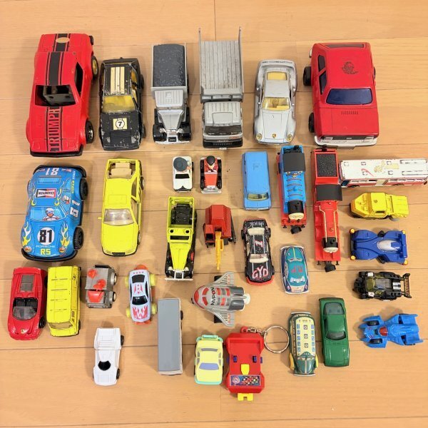 ミニカー 大量 まとめ売り 昭和レトロ 当時物 玩具 車 トラック バス スポーツカー コレクション 現状品
